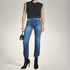Frame Denim Le High Strait size 24 ✨like new✨